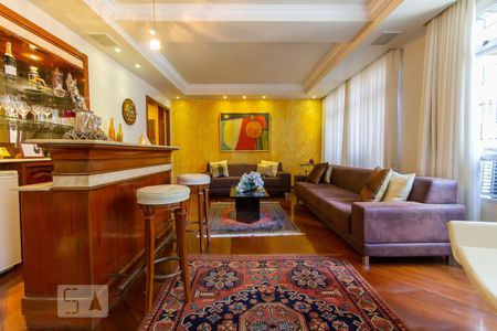 Sala 1 de apartamento à venda com 4 quartos, 170m² em Lourdes, Belo Horizonte