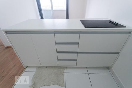 Detalhe Cozinha de apartamento para alugar com 1 quarto, 48m² em Parque Industrial Tomas Edson, São Paulo