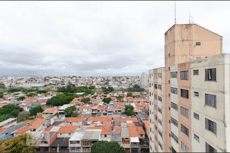 Vista Sala de apartamento à venda com 2 quartos, 53m² em Conjunto Residencial Sitio Oratório, São Paulo