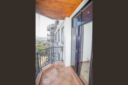 Varanda da Sala de apartamento para alugar com 3 quartos, 86m² em Pechincha, Rio de Janeiro