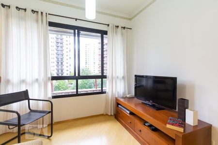 Sala de apartamento à venda com 1 quarto, 40m² em Vila Andrade, São Paulo