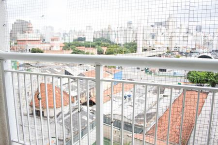 Varanda da Sala de apartamento à venda com 2 quartos, 51m² em Brás, São Paulo