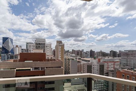 Vista da Varanda da Sala de apartamento para alugar com 2 quartos, 73m² em Funcionários, Belo Horizonte