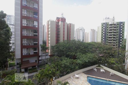 Vista da varanda de apartamento à venda com 4 quartos, 192m² em Vila Andrade, São Paulo