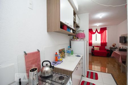 Cozinha de apartamento à venda com 2 quartos, 42m² em Estância Velha, Canoas