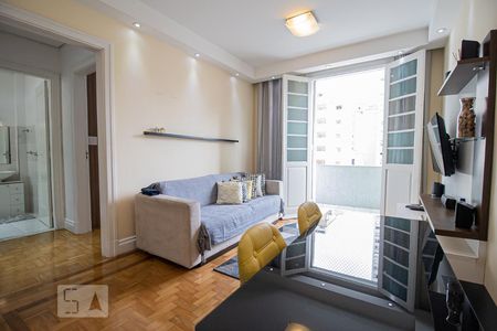 Apartamento à venda com 62m², 1 quarto e sem vagaSala