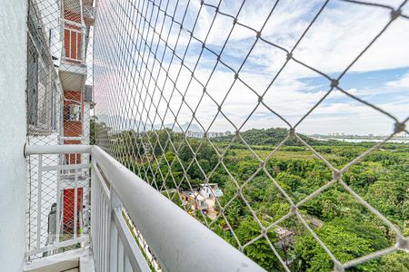 Varanda da Sala de apartamento à venda com 2 quartos, 50m² em Jacarepaguá, Rio de Janeiro