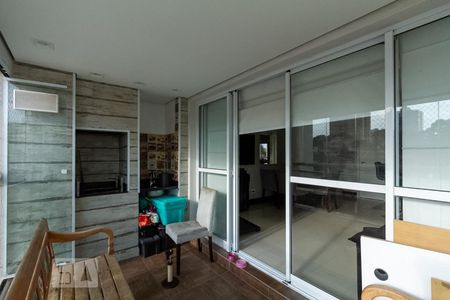 Varanda gourmet de apartamento à venda com 3 quartos, 92m² em Baeta Neves, São Bernardo do Campo