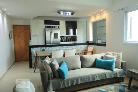 Sala de apartamento à venda com 3 quartos, 179m² em Vila Metalúrgica, Santo André