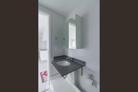 Banheiro de kitnet/studio à venda com 2 quartos, 35m² em Vila Leopoldina, São Paulo