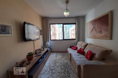 Detalhe Sala de apartamento para alugar com 1 quarto, 38m² em Sul (águas Claras), Brasília