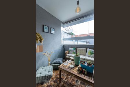 Varanda gourmet de apartamento à venda com 2 quartos, 52m² em Centro, Diadema