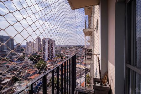Varanda da Sala de apartamento à venda com 3 quartos, 80m² em Vila Esperança, São Paulo