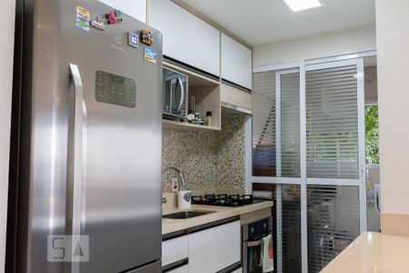 Cozinha de apartamento à venda com 2 quartos, 55m² em Jardim Modelo, São Paulo