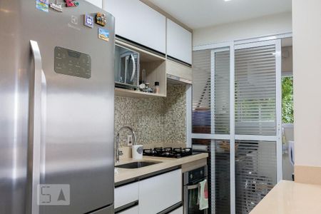 Cozinha de apartamento à venda com 2 quartos, 55m² em Jardim Modelo, São Paulo