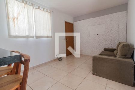 Sala  de apartamento para alugar com 2 quartos, 49m² em Areias, São José