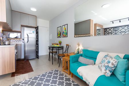 Studio - Sala de apartamento para alugar com 1 quarto, 36m² em Real Parque, São Paulo