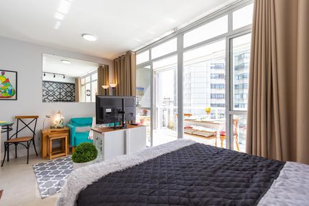 Studio - Quarto e Sala de apartamento à venda com 1 quarto, 36m² em Real Parque, São Paulo