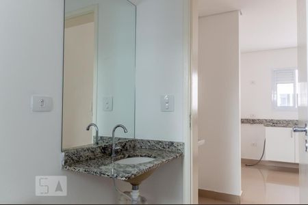 Banheiro de apartamento para alugar com 1 quarto, 45m² em Centro, Diadema