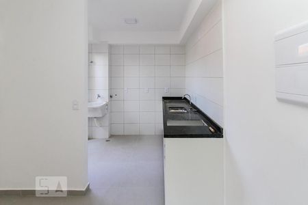 Cozinha e Área de Serviço de apartamento para alugar com 1 quarto, 33m² em Chácara Santo Antônio (zona Leste), São Paulo