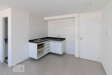 Cozinha de apartamento para alugar com 1 quarto, 33m² em Chácara Santo Antônio (zona Leste), São Paulo