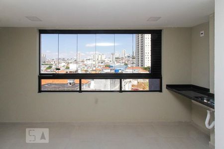 Cozinha de apartamento para alugar com 1 quarto, 33m² em Chácara Santo Antônio (zona Leste), São Paulo