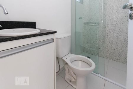 Banheiro de apartamento para alugar com 1 quarto, 44m² em Chácara Santo Antônio (zona Leste), São Paulo