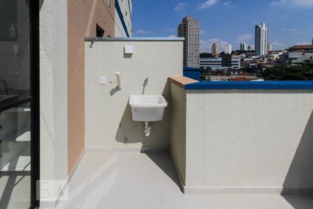 varanda de apartamento para alugar com 1 quarto, 44m² em Chácara Santo Antônio (zona Leste), São Paulo