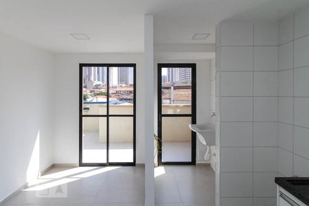 Sala/Cozinha de apartamento para alugar com 2 quartos, 58m² em Chácara Santo Antônio (zona Leste), São Paulo