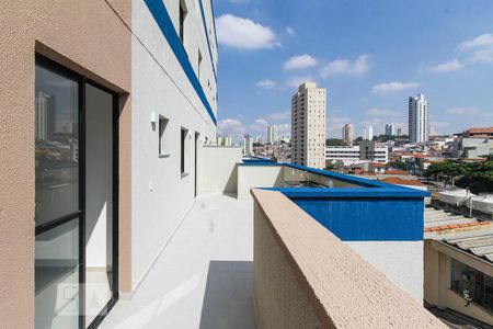 varanda de apartamento para alugar com 2 quartos, 58m² em Chácara Santo Antônio (zona Leste), São Paulo