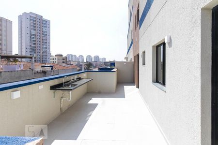 varanda de apartamento para alugar com 2 quartos, 58m² em Chácara Santo Antônio (zona Leste), São Paulo