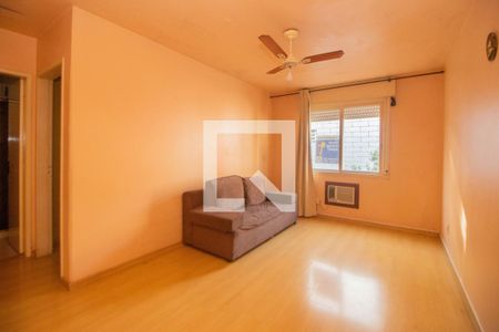 Sala de apartamento à venda com 1 quarto, 48m² em Passo da Areia, Porto Alegre