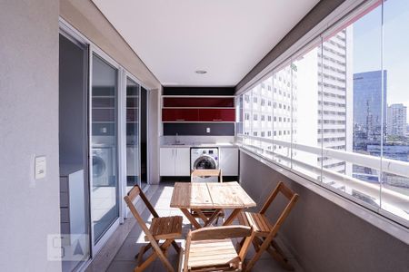 Varanda de apartamento à venda com 1 quarto, 47m² em Parque Industrial Tomas Edson, São Paulo