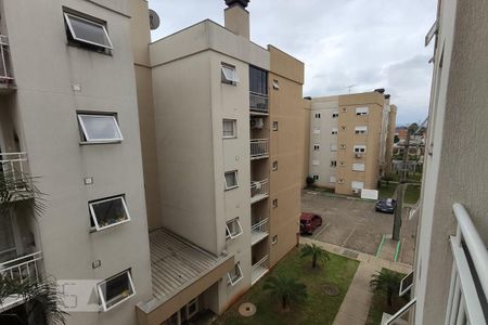 Vista Sala de Estar de apartamento à venda com 2 quartos, 57m² em Industrial, Novo Hamburgo