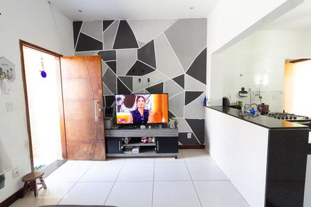 Sala de casa para alugar com 2 quartos, 110m² em Rocha, Rio de Janeiro