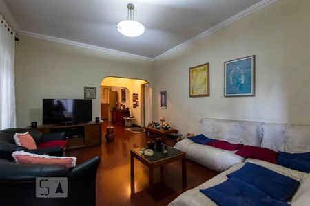 1o. Andar - Sala de casa à venda com 5 quartos, 422m² em Vila Brasílio Machado, São Paulo