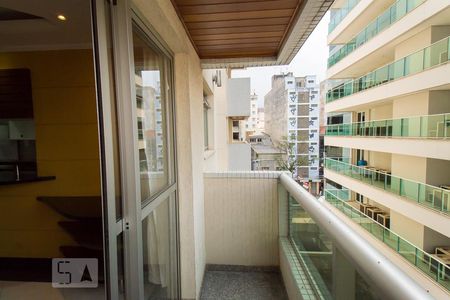 Varanda da Sala de apartamento para alugar com 1 quarto, 45m² em Liberdade, São Paulo