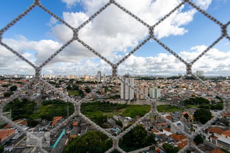 Vista da Suíte de apartamento à venda com 3 quartos, 140m² em Parque Maria Domitila, São Paulo