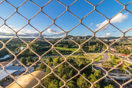 Vista da Varanda da Sala de apartamento à venda com 3 quartos, 110m² em Alphaville, Santana de Parnaíba