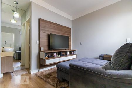 Sala de vídeo de casa de condomínio à venda com 3 quartos, 160m² em Chácara Primavera, Campinas