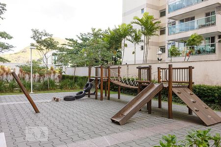 Área Comum - Playground de apartamento à venda com 2 quartos, 74m² em Recreio dos Bandeirantes, Rio de Janeiro