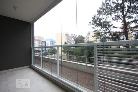 Varanda da Sala de kitnet/studio para alugar com 1 quarto, 35m² em Real Parque, São Paulo