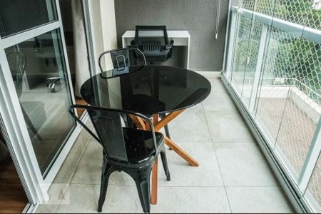 Varanda Studio de kitnet/studio para alugar com 1 quarto, 35m² em Real Parque, São Paulo