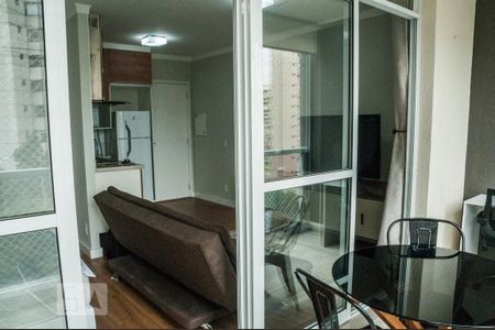 Varanda Studio de kitnet/studio para alugar com 1 quarto, 35m² em Real Parque, São Paulo