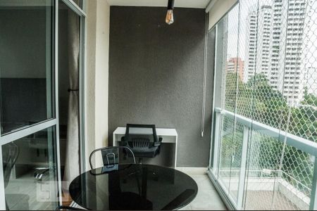 Varanda Studio de kitnet/studio para alugar com 1 quarto, 35m² em Real Parque, São Paulo