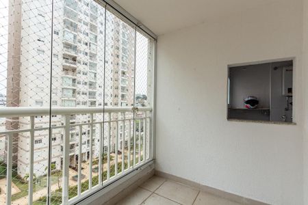 Varanda da Sala de apartamento para alugar com 2 quartos, 73m² em Jardim Wanda, Taboão da Serra