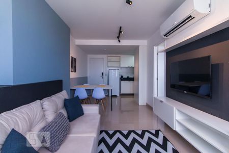 Sala de apartamento para alugar com 1 quarto, 40m² em Boa Viagem, Recife