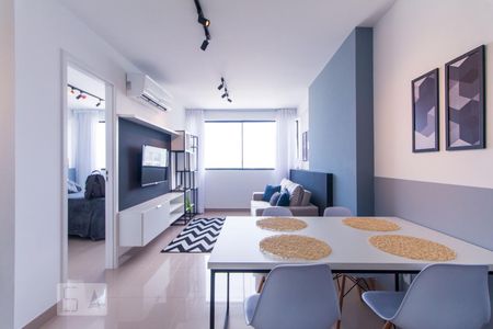 Sala de apartamento para alugar com 1 quarto, 40m² em Boa Viagem, Recife