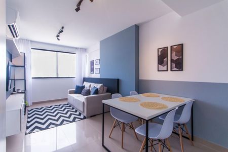 Sala de apartamento para alugar com 1 quarto, 40m² em Boa Viagem, Recife