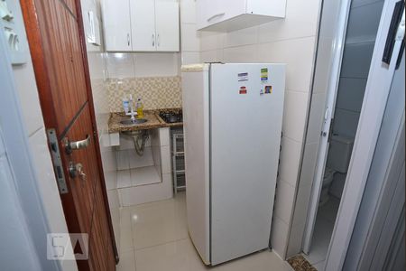 Cozinha de apartamento à venda com 1 quarto, 25m² em Centro, Rio de Janeiro